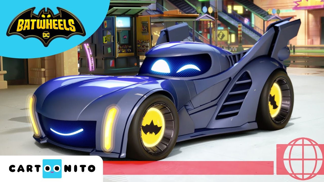Batbiler | Batwheels tema sang | Cartoonito Danmark
