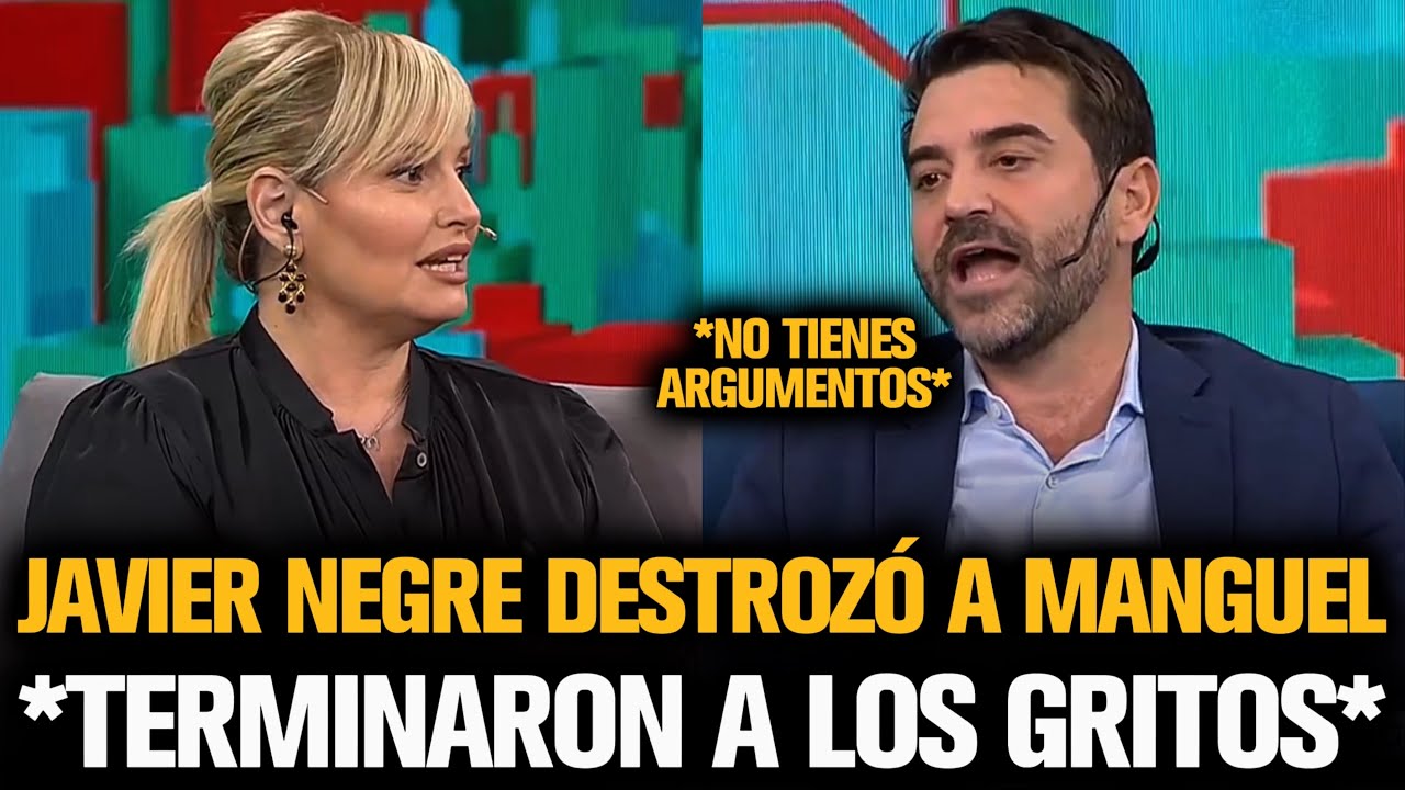 NEGRE DESTROZÓ A LA ZURDA DE MANGUEL Y TERMINARON A LOS GRITOS
