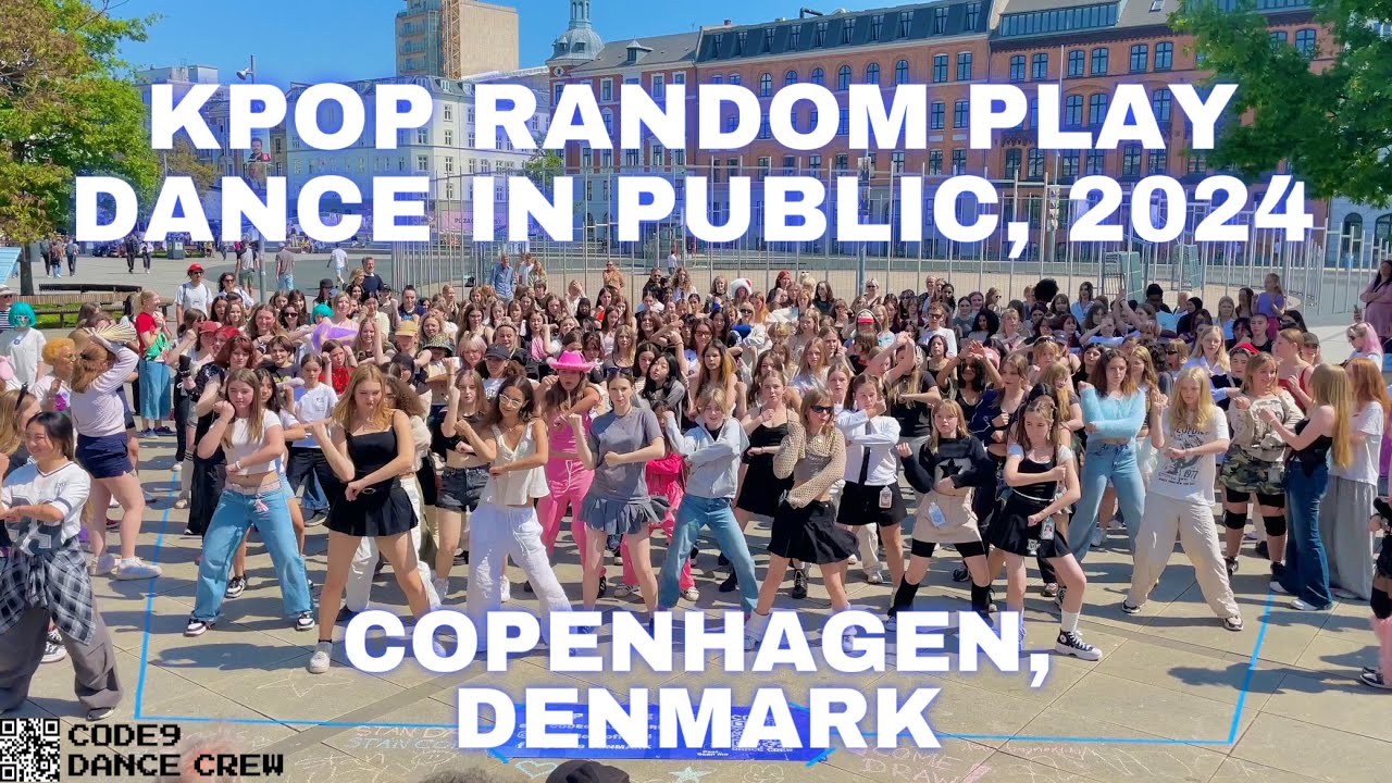 KPOP RANDOM PLAY DANCE IN PUBLIC, COPENHAGEN, DENMARK | CODE9 DANCE CREW