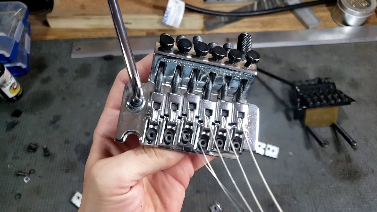 Floyd Rose Original - Gotoh GE1996T  - Ibanez Lo Pro Edge  (Parte 2) | Datos extra y correcciones.