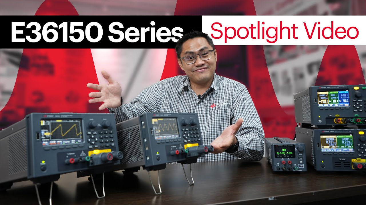 E36150 Series Autoranging Benchtop Power Supply (Spotlight Video)