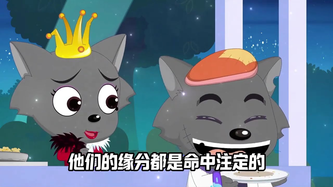 在 命中注定让你遇见我 的系列下，灰红出来直接杀死比赛，没有人比他俩的相遇更命中注定！#喜羊羊与灰太狼 #灰红 #cp #灰太狼 #童年动画 