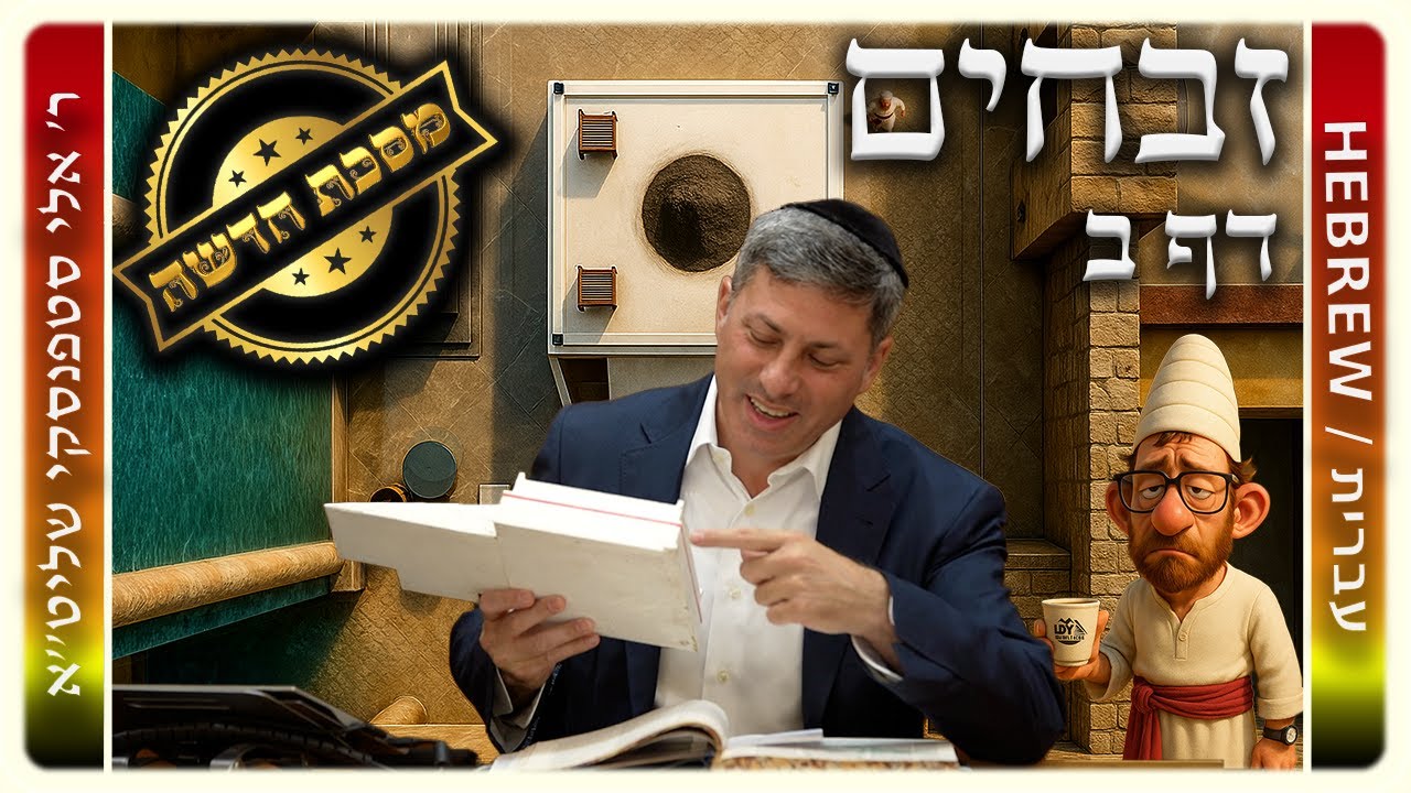 מרכז דף יומי - זבחים דף ב. - ר' אלי סטפנסקי שליט