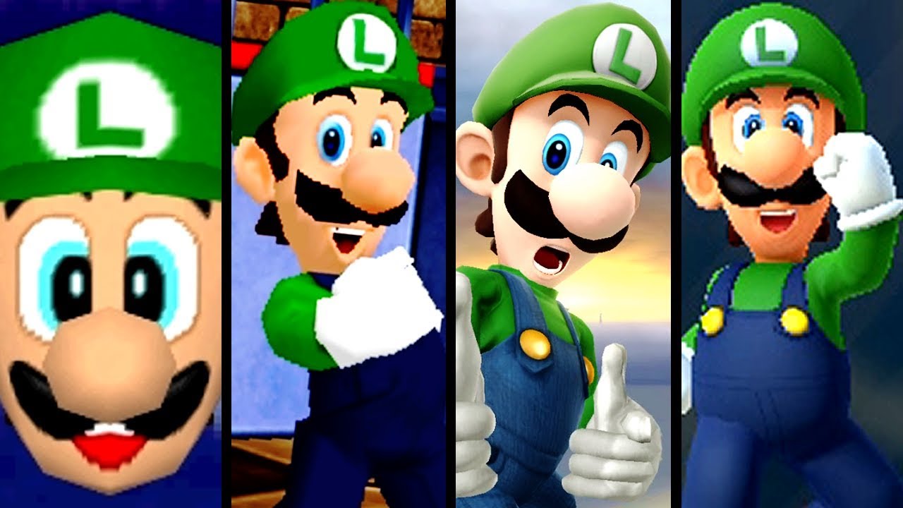 Super Mario Evolution of LUIGI WINS By Doing Absolutely NOTHING (N64 to Switch)