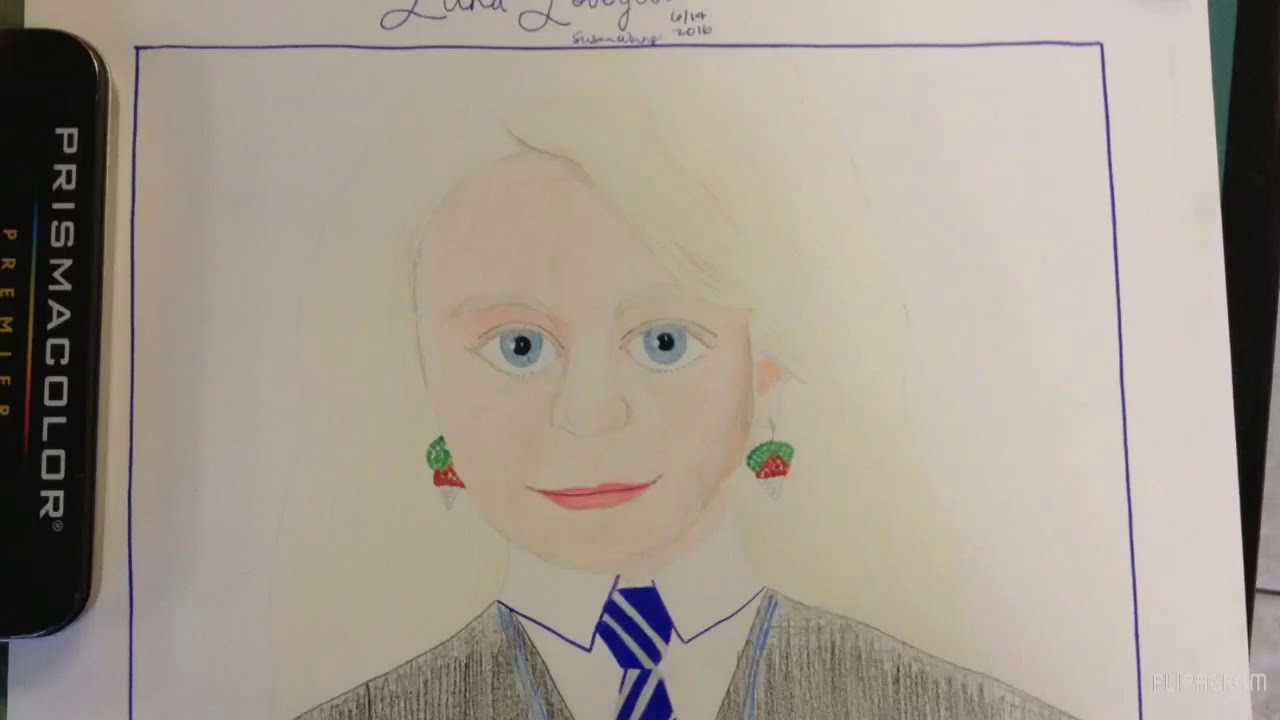 Luna Lovegood drawing