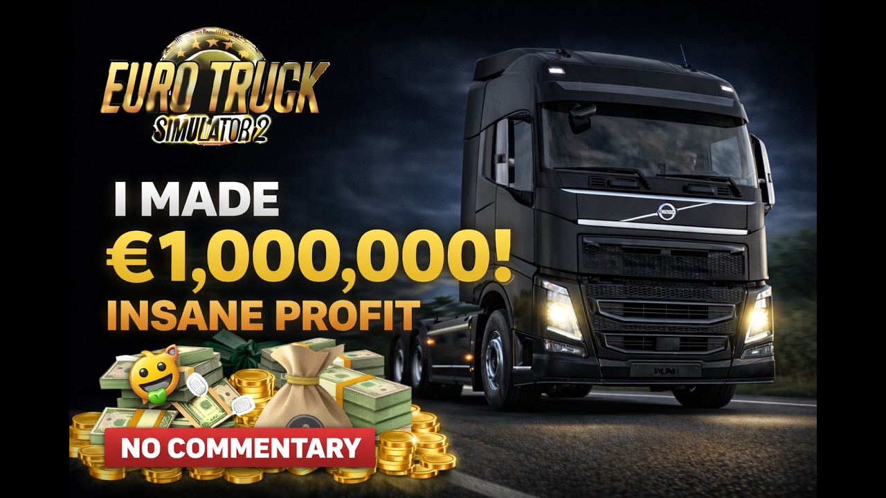 💰I Made €1,000,000! 💰- Euro Truck Simulator 2 | Episode 25 –  (NO COMMENTARY)