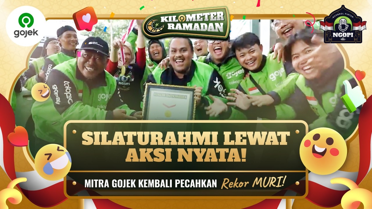 MITRA GOJEK PECAHKAN REKOR MURI (LAGI) DI BULAN RAMADAN INI | Vlog NGOPI