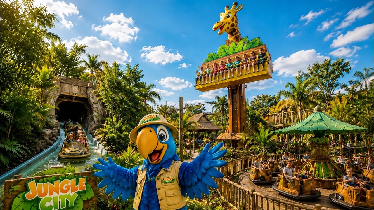 GOEDKOOPSTE PRETPARK || JUNGLE CITY