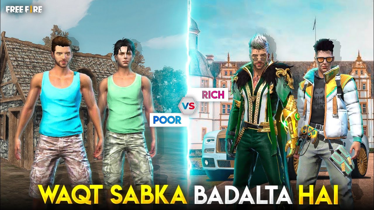 Waqt Sabka Badalta Hai | 2 भाईयो की कहानी | Free Fire Emotional Story | Mr Nefgamer