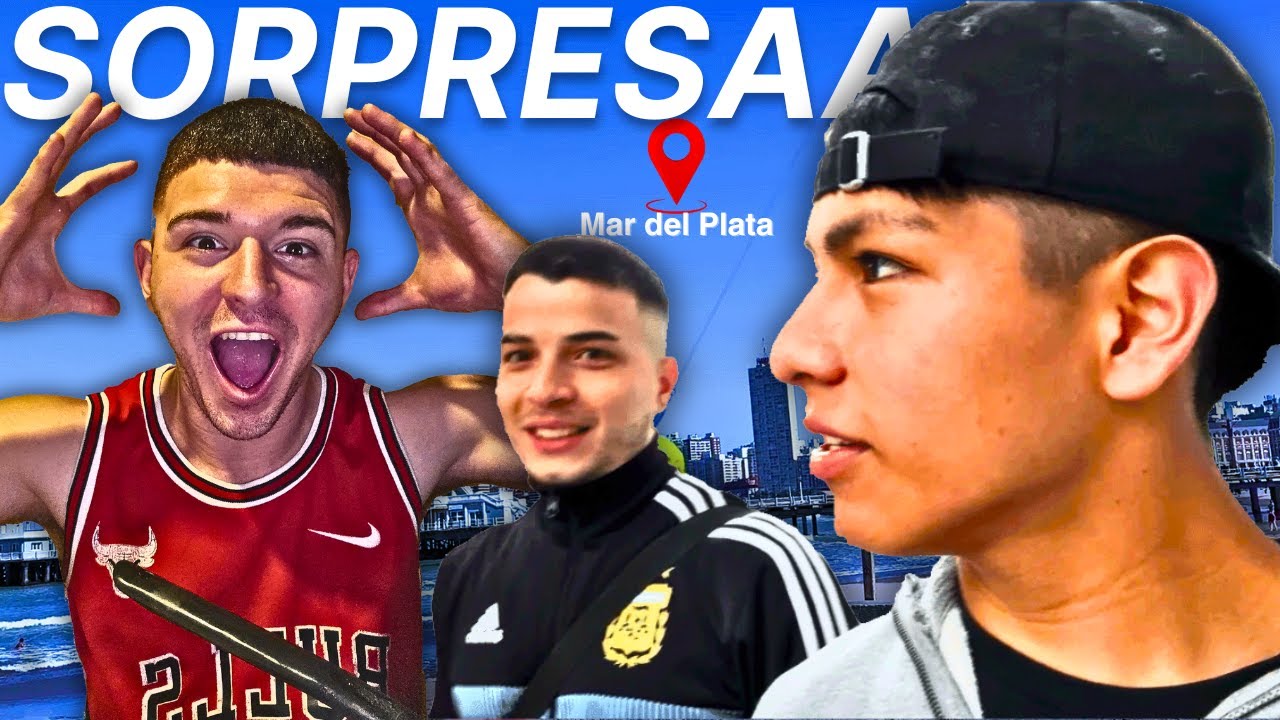 VIAJO 420KM PARA VISITAR A MI AMIGO POR SU CUMPLEAÑOS DE SORPRESA - Vlog en Mar del Plata
