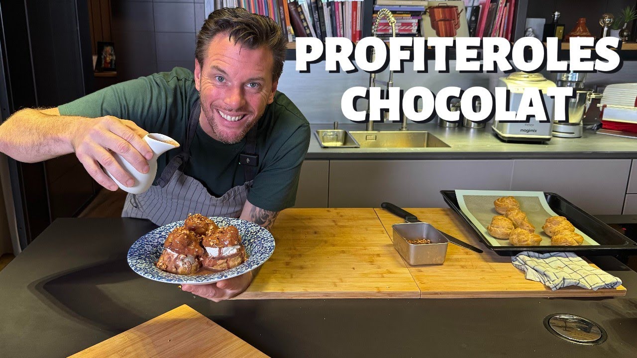RECETTE DE NORBERT : MES PROFITEROLES MAISON AU CHOCOLAT !