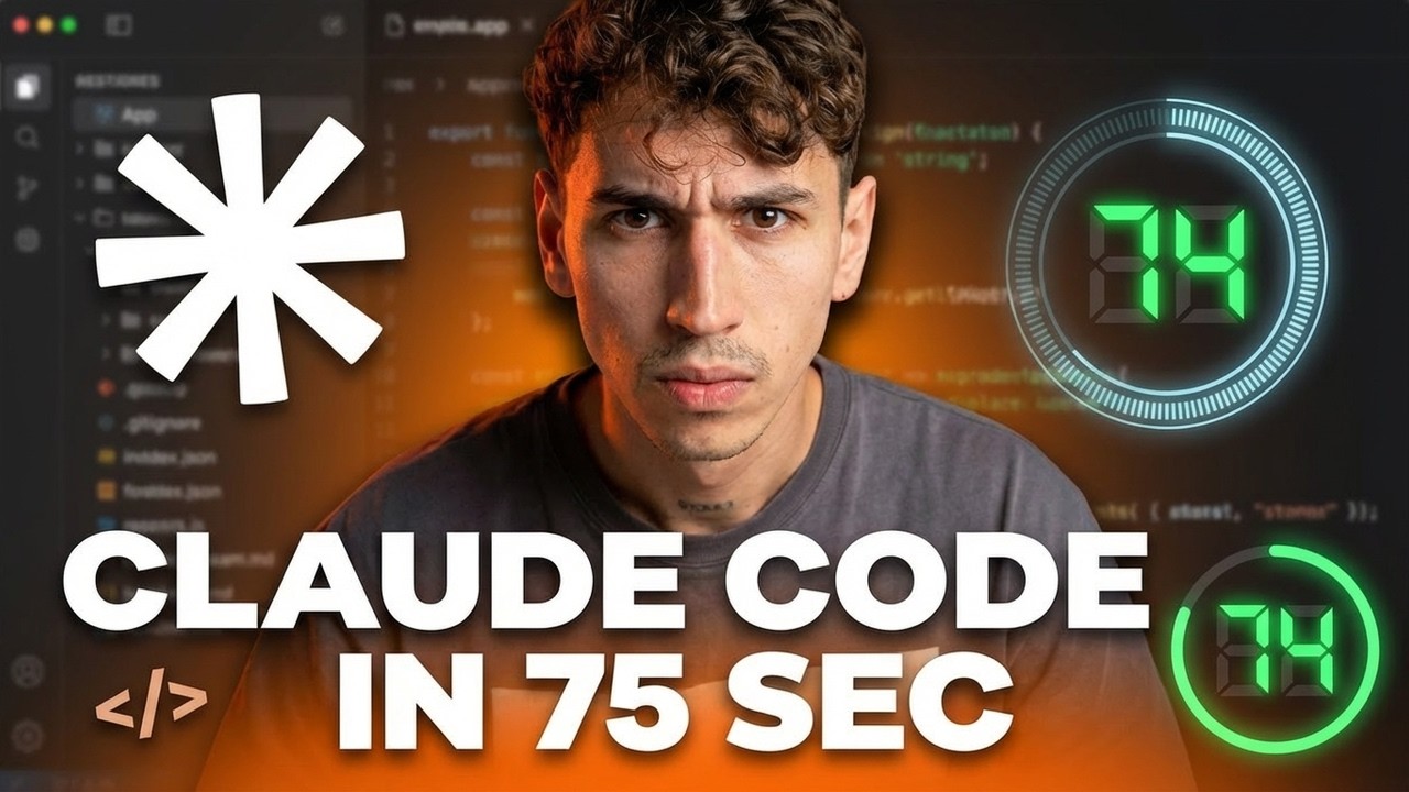 Claude Code Explained in 75 Seconds