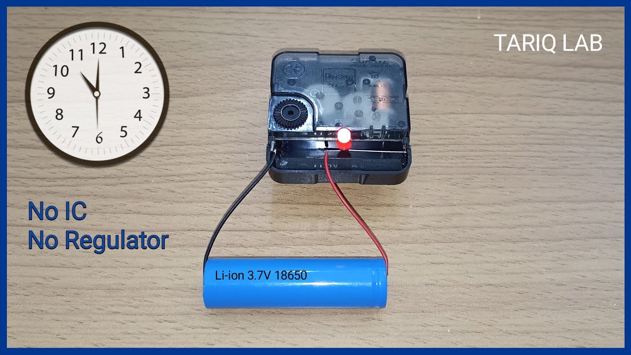 Lifetime Battery For Wall Clock
