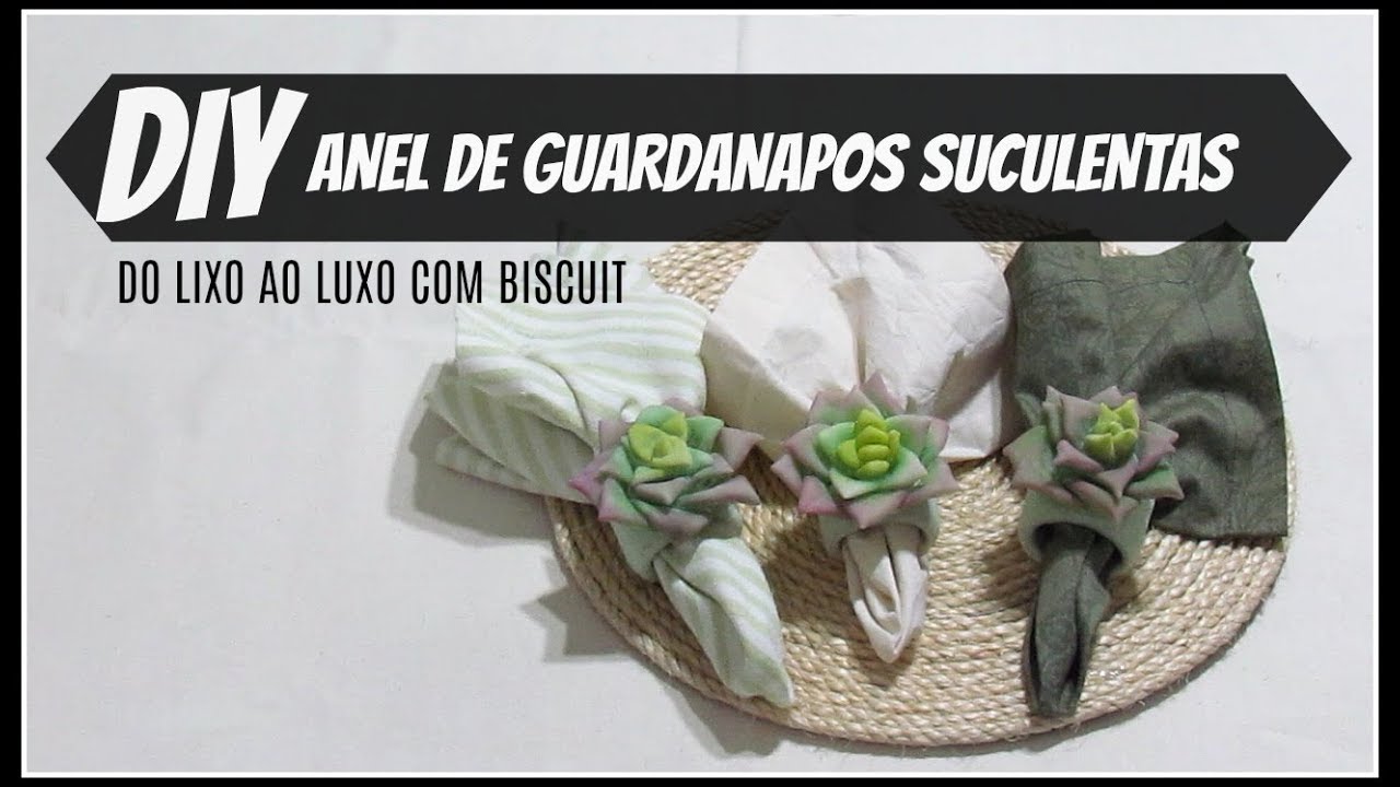 DIY  |SUCULENTAS DE BISCUIT  | #LETICIAARTES