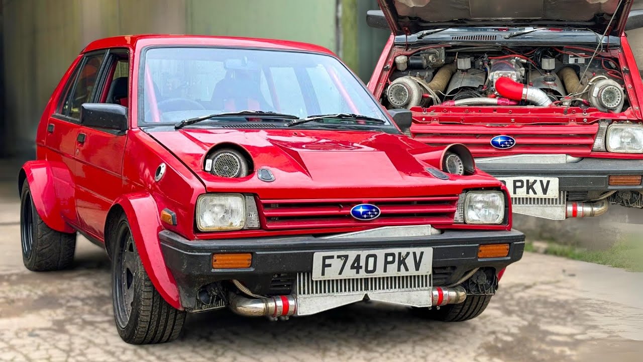 4.0 V8 SUBARU JUSTY!