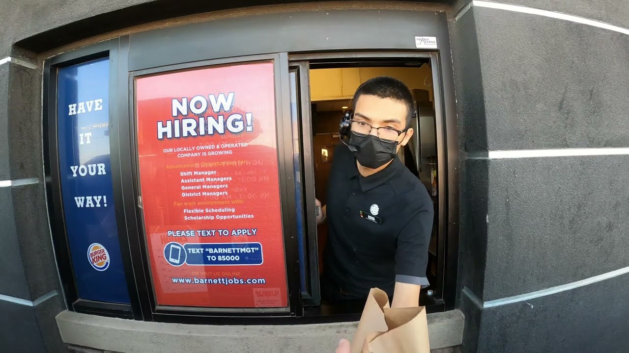 Burger King Drive-Thru, 4 Whoppers -- Hold the Ice Cream, $21.82, Gila Bend, Arizona 23 Mar 2022 GFH