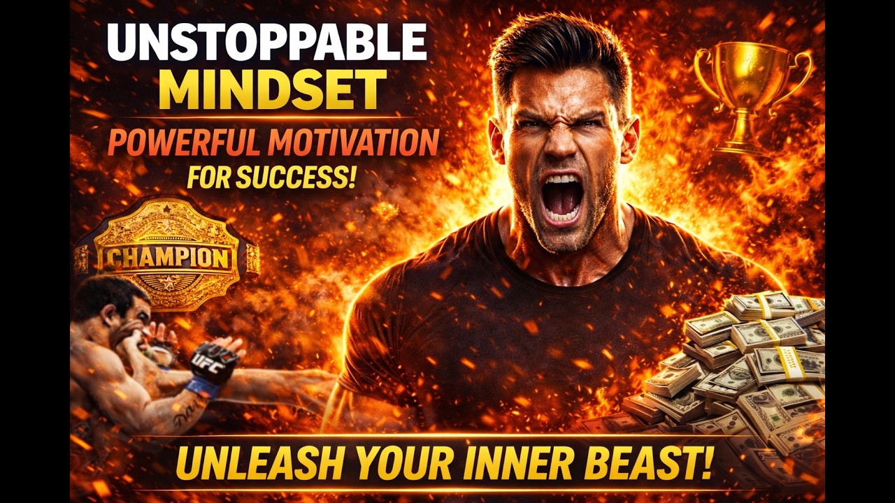 UNSTOPPABLE MINDSET – The Most Powerful Motivational Speech Compilation for Success