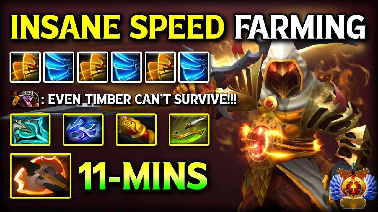 INSANE SPEED FARM CARRY Juggernaut With 11-Mins BF & Crazy ATK Speed Build Even Timber Can't Survive