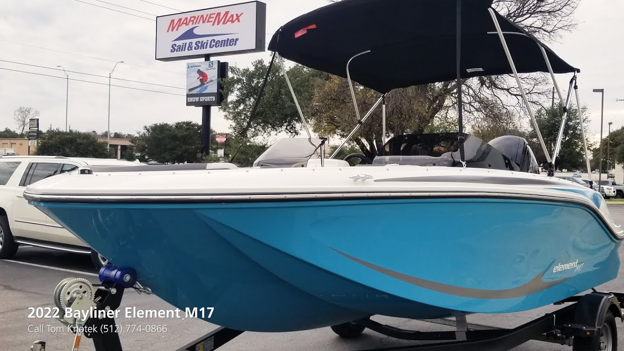 The All New 2022 Bayliner Element M17 Boat's Improvements