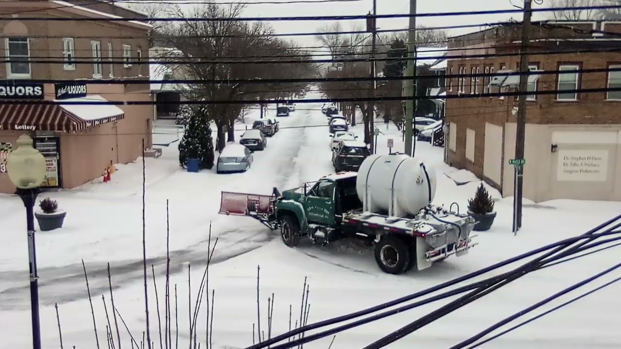 Así amaneció con mucha  nieve 🌨️ Domingo 25 De enero 2026
