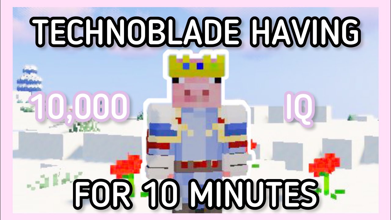 Technoblade 10,000 моментов IQ
