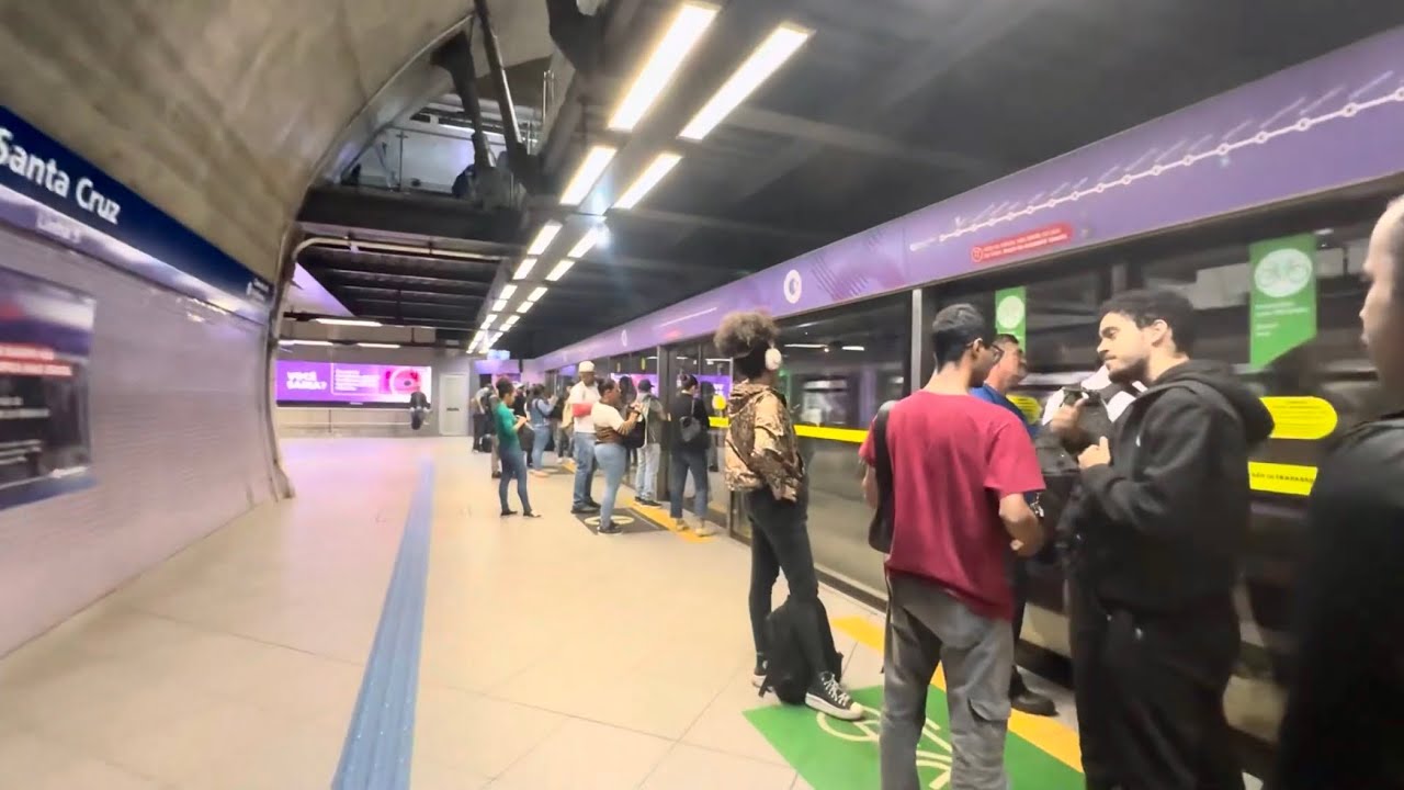 Metrô SP | Transferência entre as linhas 1 e 5 em Santa Cruz