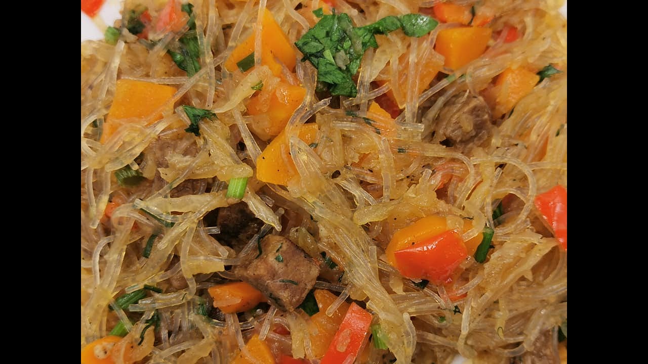 Köstlicher Glasnudelsalat 