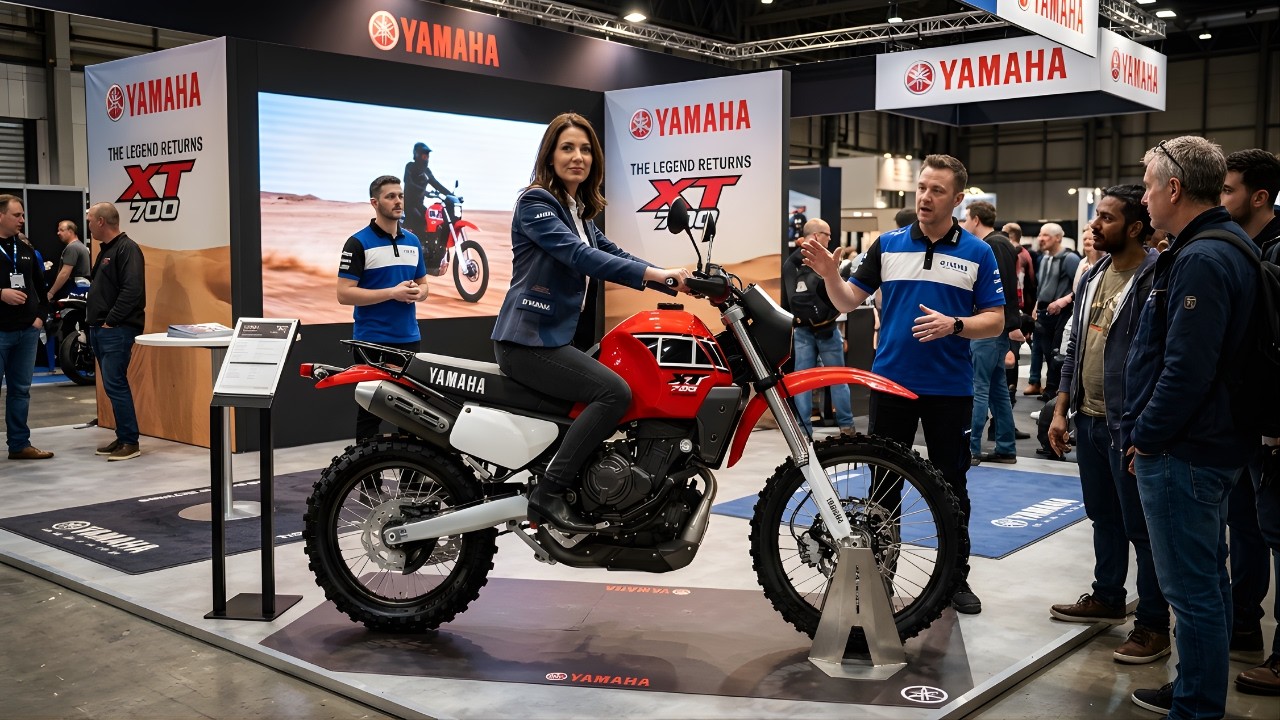The 2026 Yamaha XT 700 T Legend is officially unveiled!