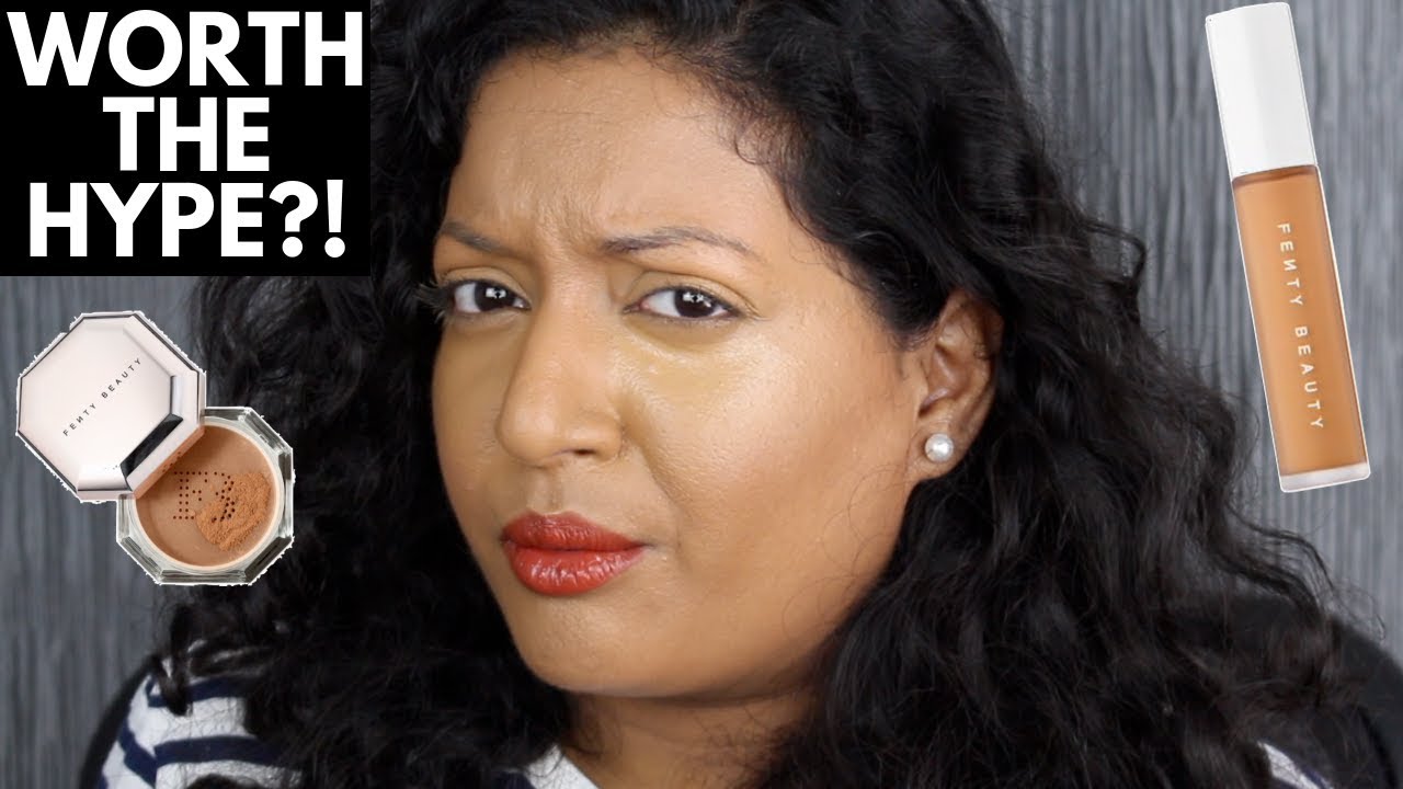 Fenty Beauty Pro Filt'r Instant Retouch Concealer and Setting Powder Review (1 Week Wear Test)