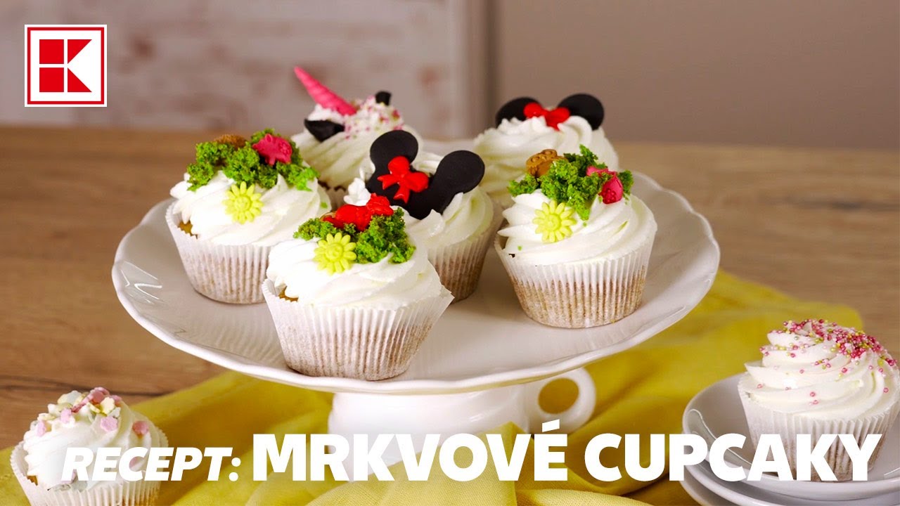 Recept: Mrkvové cupcaky | Kaufland