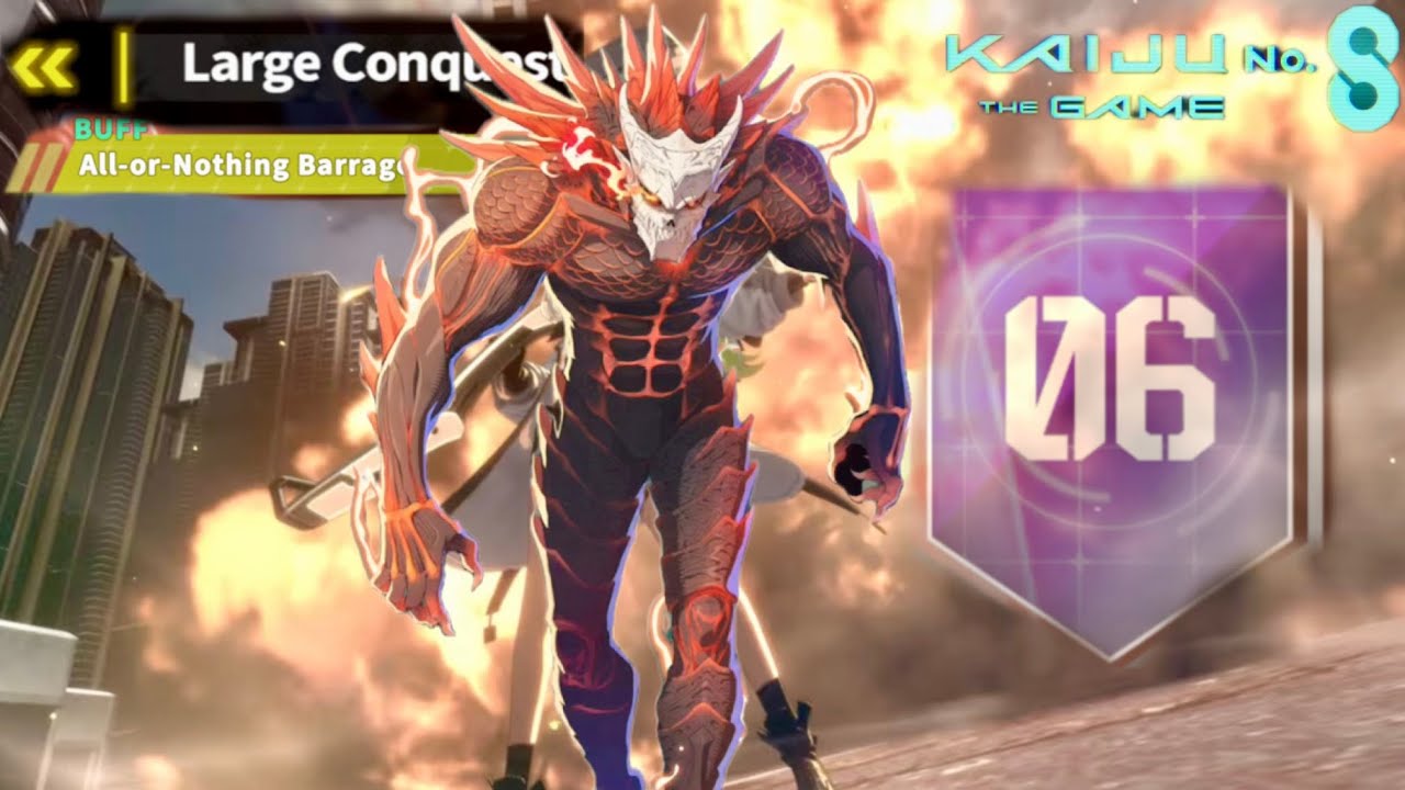 LARGE CONQUEST 6 pt. 1 - KAIJU NO 8 THE GAME