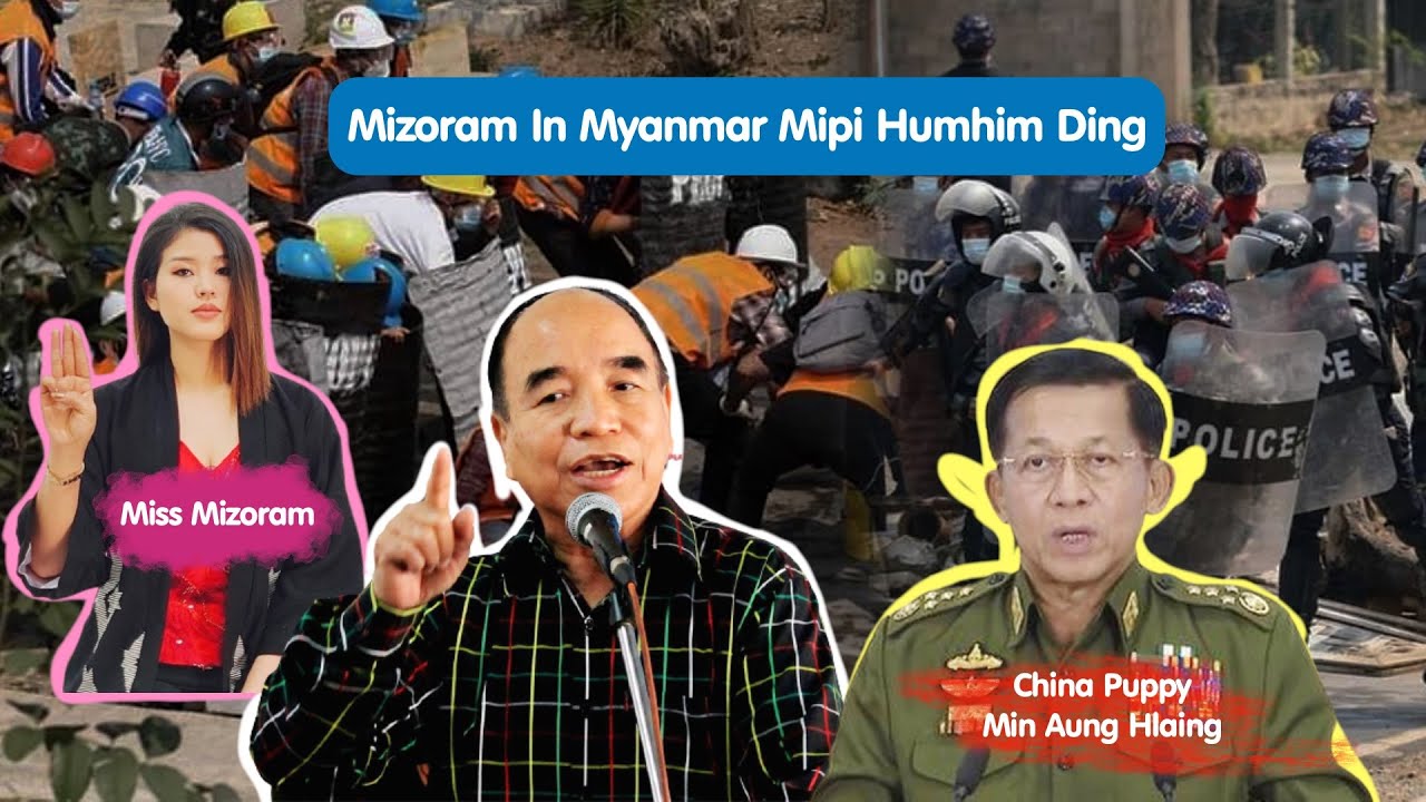 Myanmar Thuthang; Mizoram In Myanmar Raltlanpawl Humhim Peh Vivo Ding