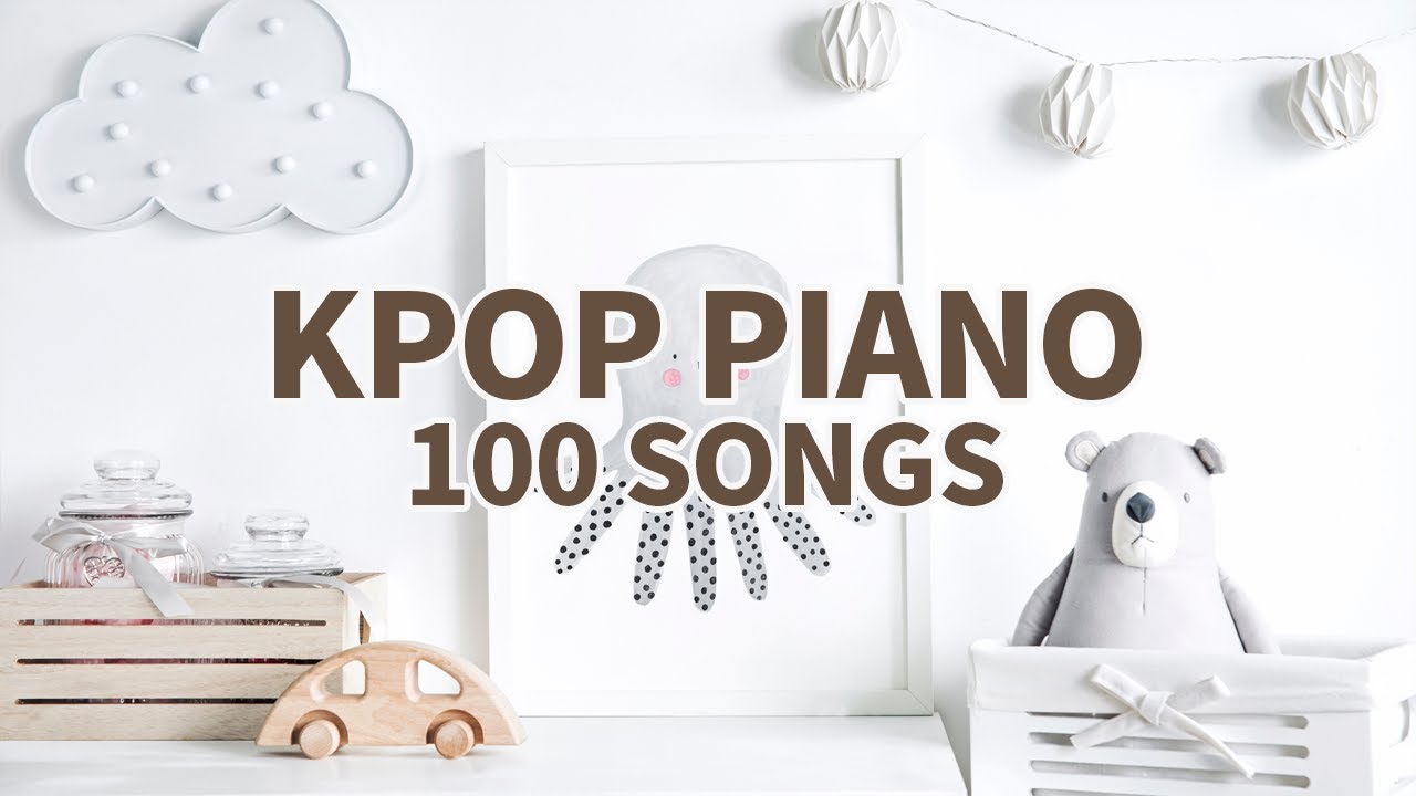 가요 피아노 100곡 나올 동안 집중해서 공부하기 #2 6HOURS Kpop piano 100 songs