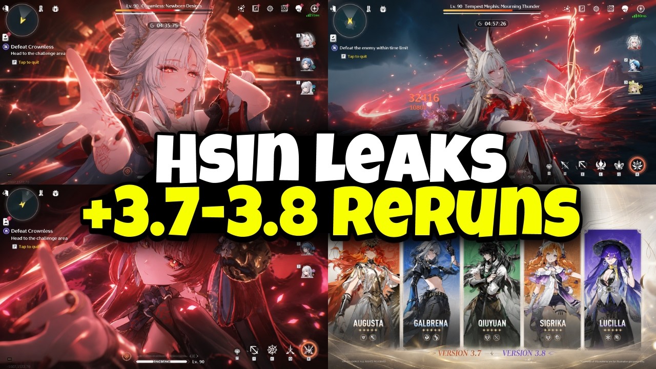 JUST IN! HSIN LEAKS + THE 3.7 & 3.8 RERUNS THAT WILL DRAIN YOUR ASTRITE [Wuthering Waves]