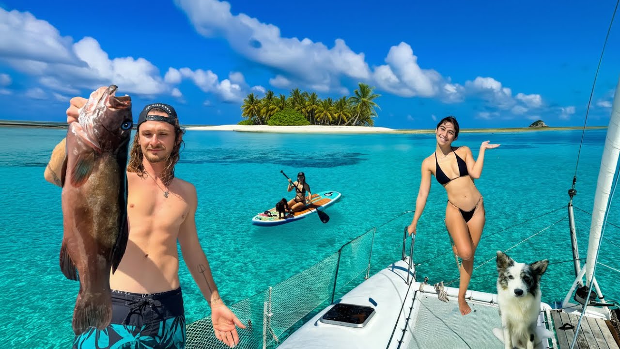 Удаленная жизнь в море 🌊⛵️ (Жизнь на лодке)