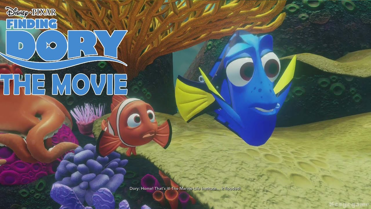 Finding Dory - The Movie ( All Cutscenes )