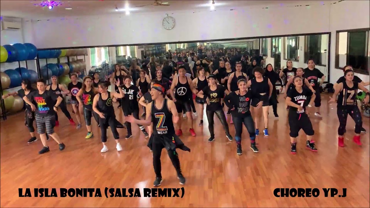 LA ISLA BONITA (SALSA REMIX DJ. DANIACOSTA) - MADONNA | ZUMBA | CHOREO BY YP.J