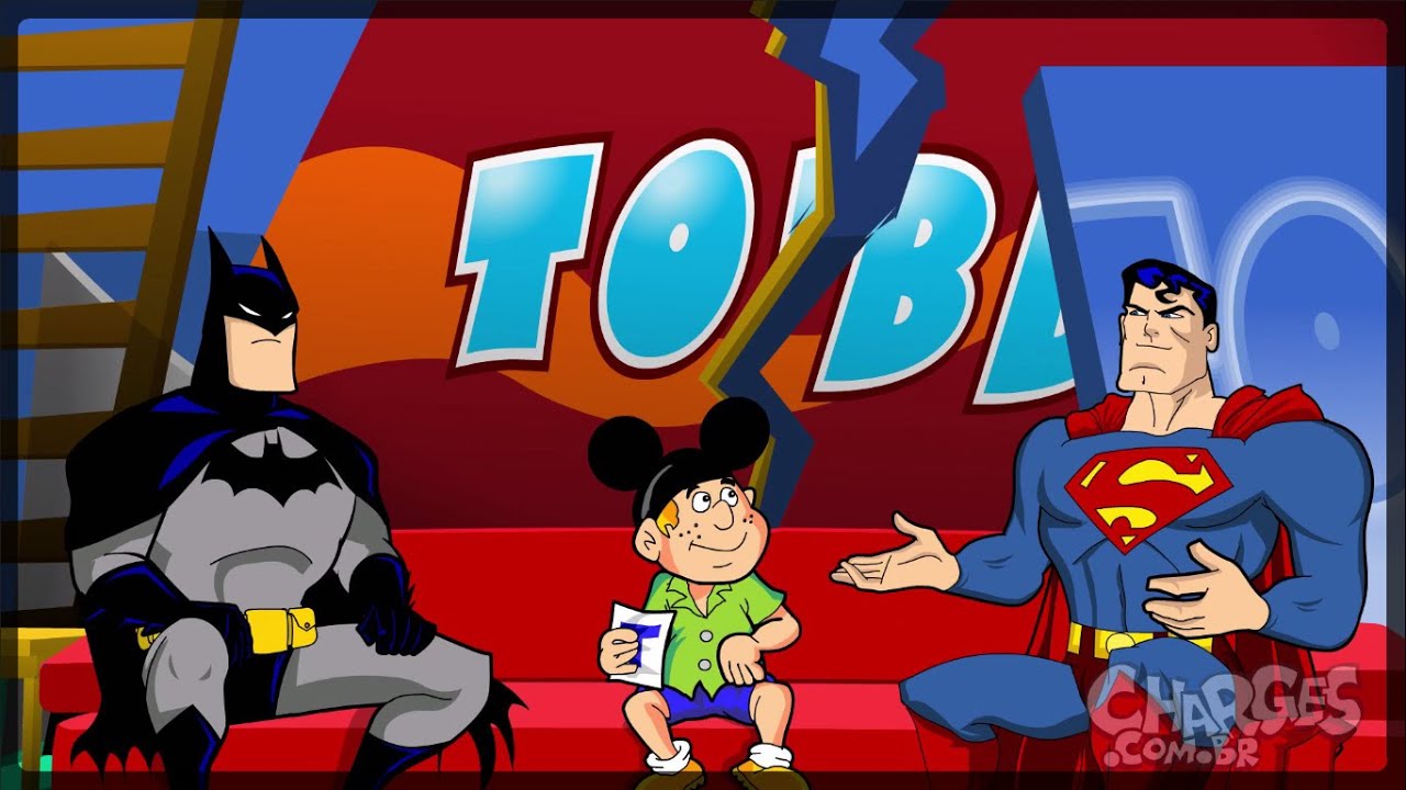Tobby entrevista Batman e Superman