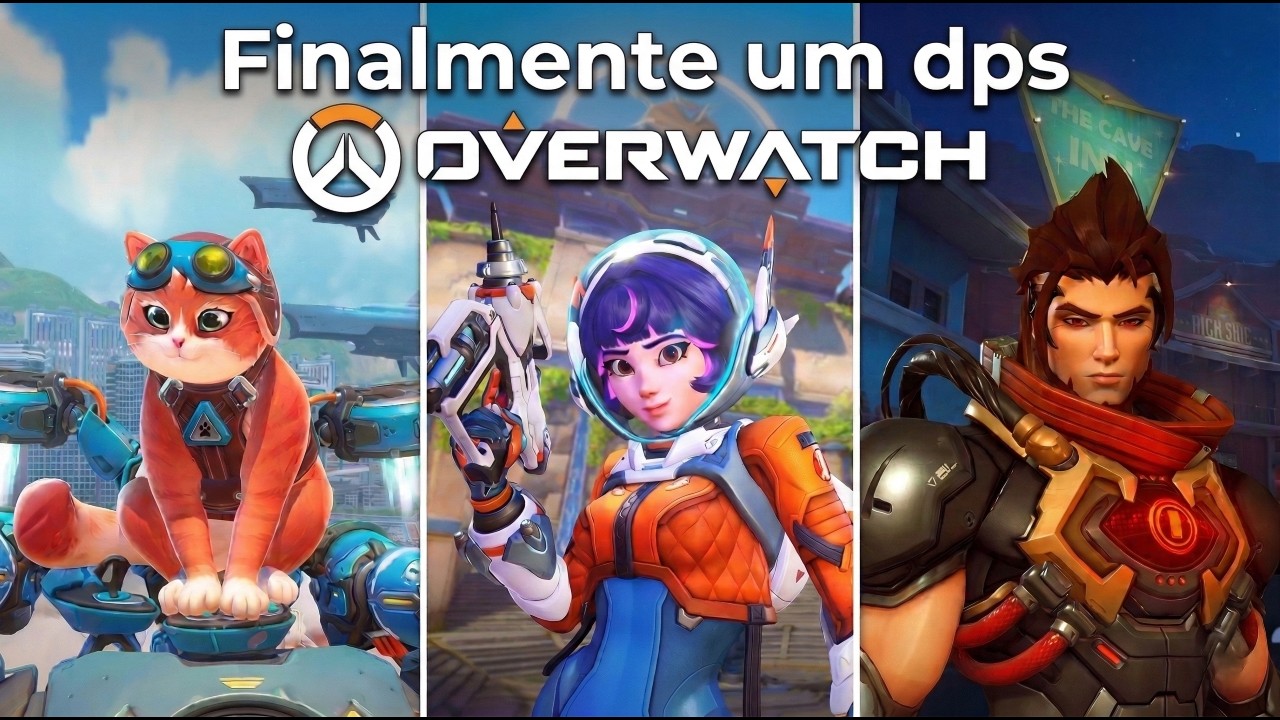 O DPS veio finalmente !  Caos no Overwatch com Heytopy