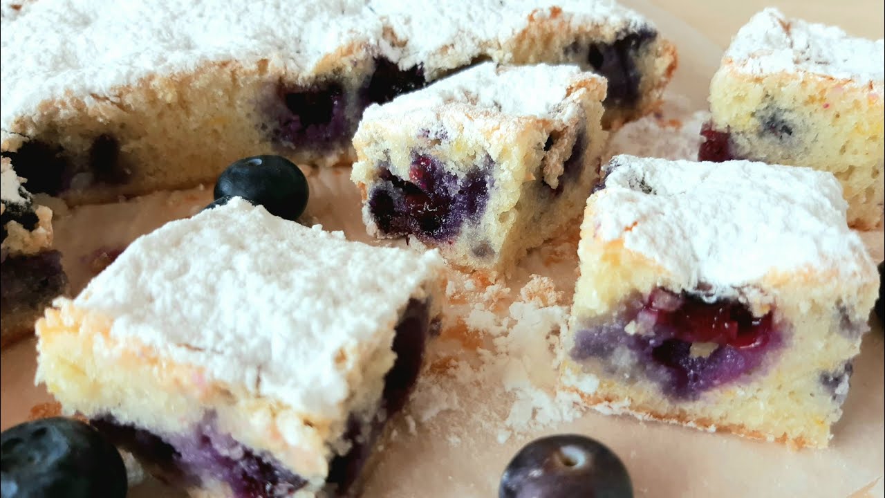 Blueberry, Almond and Lemon Cake