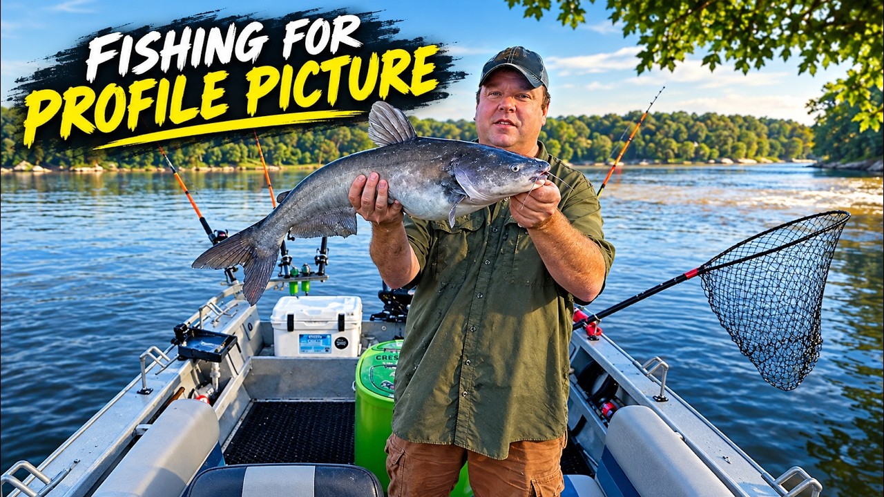 Fishing for a Profile Picture... But Is This Catfish Big Enough?
