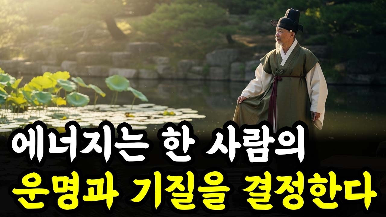 에너지는 한 사람의 운명과 기질을 결정한다 | 인생 철학 | 고인의 가르침
