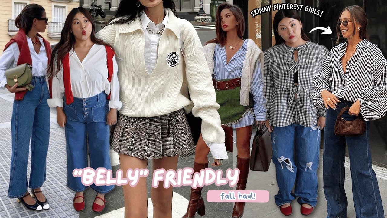 *FINALLY* trying clothes that FIT my body... (apple belly girls)