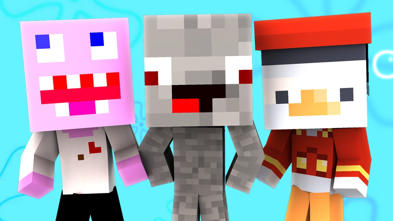 MINECRAFT WHOS YOUR DADDY? - SPONGEBOB BIKINI BOTTOM! Minecraft WHO'S YOUR DADDY ADVENTURES #1
