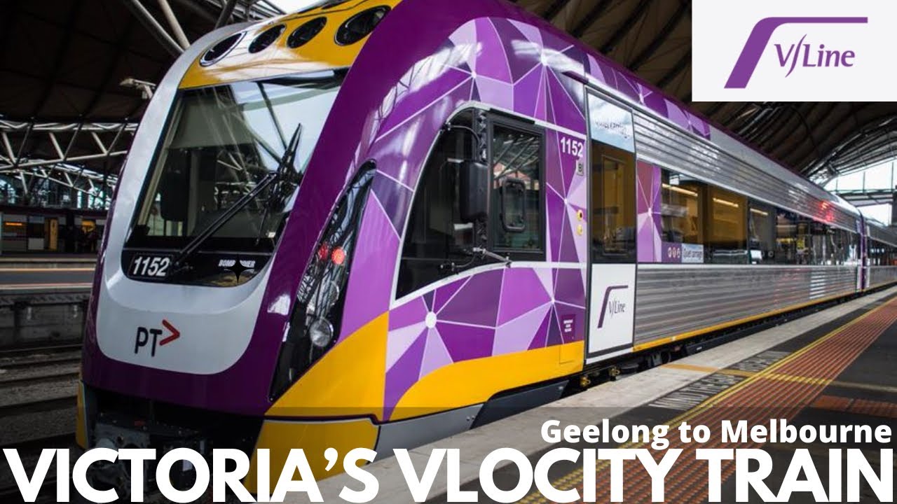 Melbourne's Regional VLocity Trains - Geelong to Melbourne