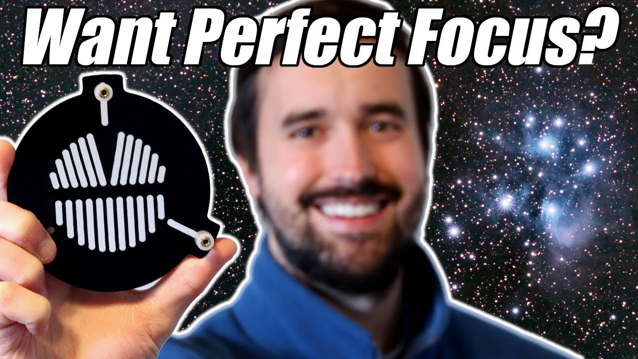 How to get Perfect Focus with a Bahtinov Mask for Astrophotography