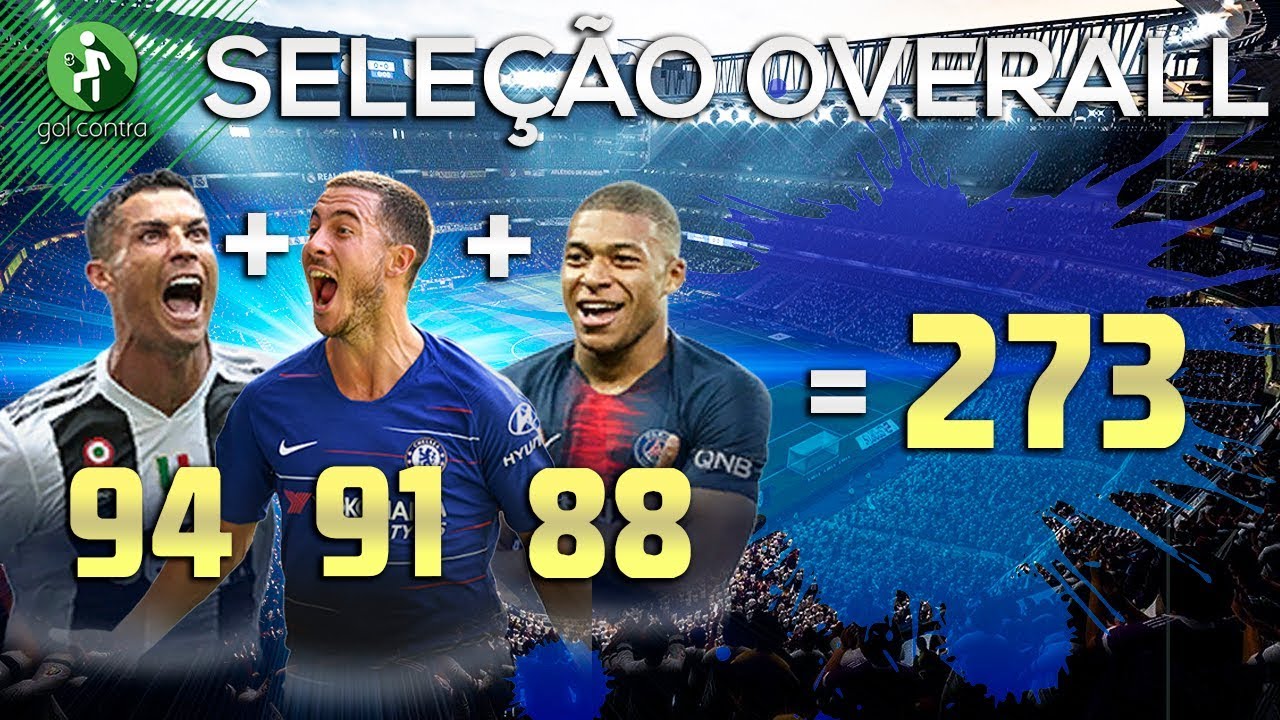 DESAFIO NOVO: MONTANDO SELEÇÃO COM 900 DE OVERALL
