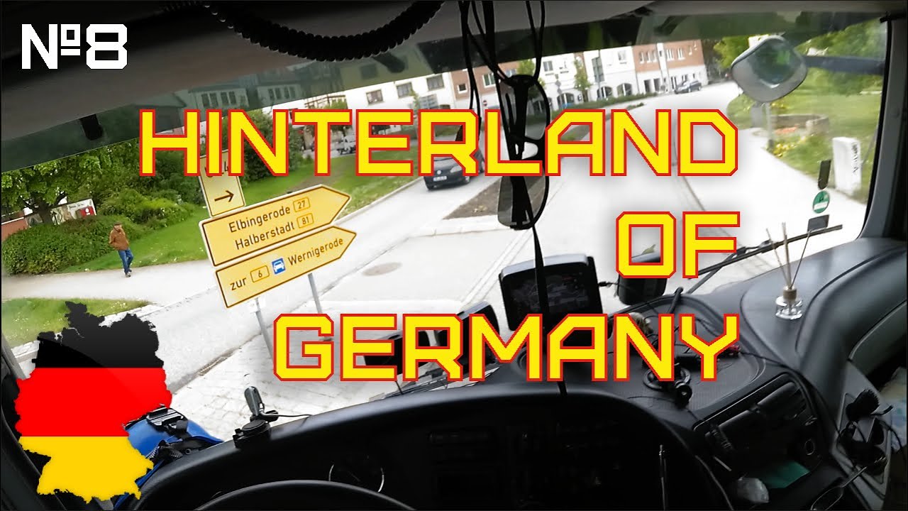 POV Truck Driving Mercedes Actros MP3 440 #8 | Hinterland of Germany