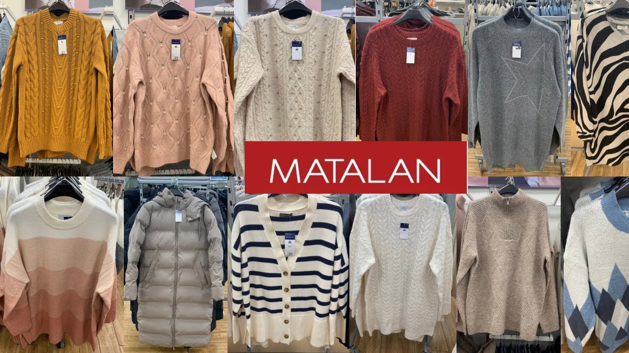 WHAT'S NEW IN MATALAN/WOMENS KNITWEAR FASHION/WOMENS WINTER CLOTHING IN MATALAN