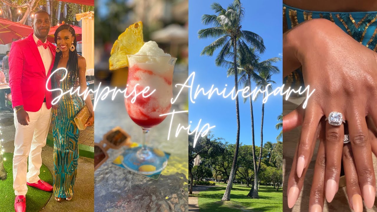 Surprise Anniversary Trip From My Hubby!✈️🌺🌴